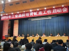 公司被选定为工业品牌培育试点企业