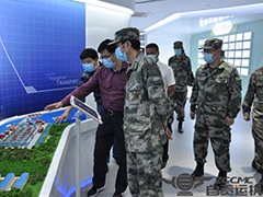 自贡市委常委军分区司令员秦磊莅临公司调研