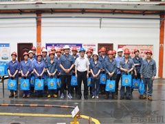 市总工会赴运机集团生产一线开展“夏送清凉”活动